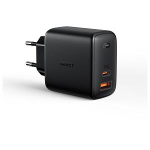 Aukey Wall Charger 65W PA-B3 USB-C Power Delivery / QC3.0 - Black