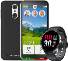 Duo Bundel Smart SuperEasy + IOMI watch Zwart