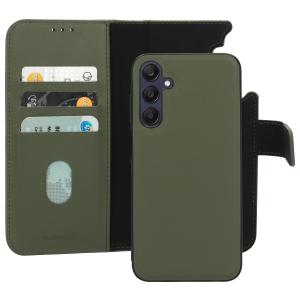 Mobiparts Leather 2 in 1 Wallet Case Samsung Galaxy A25 Green