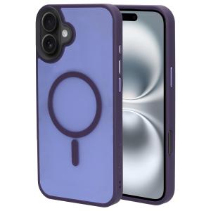 Mobiparts Hardcover Apple iPhone 16 Plus Satin Purple (Magsafe Compatible)