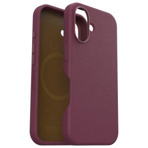 OtterBox Symmetry Cactus Leather Case Apple iPhone 16 Maroon Bells