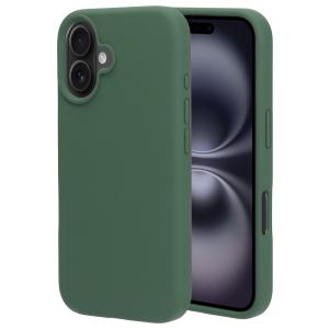 Mobiparts Silicone Cover Apple iPhone 16 Forest Green