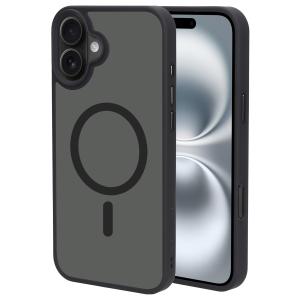 Mobiparts Hardcover Apple iPhone 16 Plus Satin Black (Magsafe Compatible)