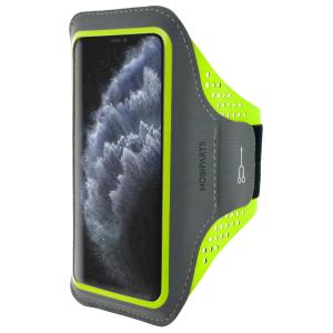 Mobiparts Comfort Fit Sport Armband Apple iPhone 11 Pro Neon Green