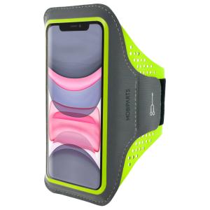 Mobiparts Comfort Fit Sport Armband Apple iPhone 11 Neon Green