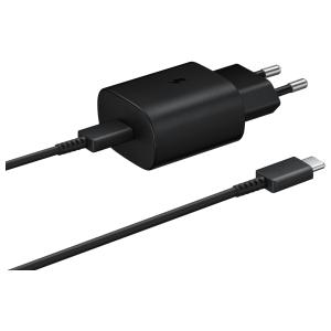 Samsung USB-C Wall Charger 25W Black incl USB-C to USB-C cable 1m