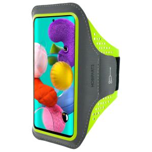 Mobiparts Comfort Fit Sport Armband Samsung Galaxy A51 (2020) Neon Green