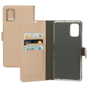 Mobiparts Saffiano Wallet Case Samsung Galaxy A71 (2020) Copper