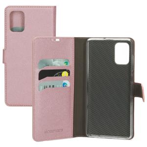 Mobiparts Saffiano Wallet Case Samsung Galaxy A71 (2020) Pink