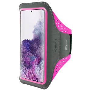 Mobiparts Comfort Fit Sport Armband Samsung Galaxy S20 Plus 4G/5G Neon Pink