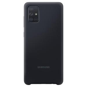 Samsung Galaxy A71 (2020) Silicone Cover Black