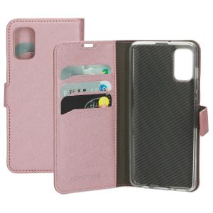 Mobiparts Saffiano Wallet Case Samsung Galaxy A41 (2020) Pink