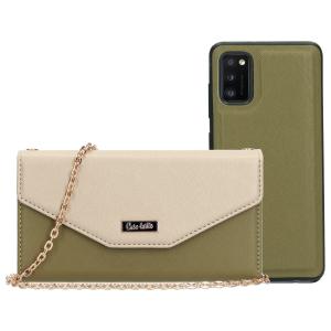 Casetastic Clutch Samsung Galaxy A41 (2020) Gold/Green