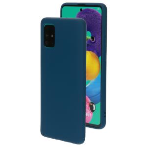 Mobiparts Silicone Cover Samsung Galaxy A51 (2020) Blueberry Blue