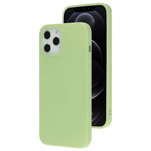 Mobiparts Silicone Cover Apple iPhone 12 Pro Max Pistache Green