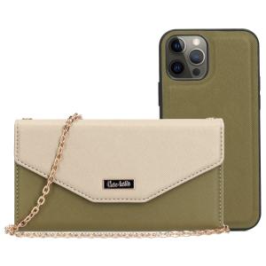 Casetastic Clutch Apple iPhone 12/12Pro Gold/Green