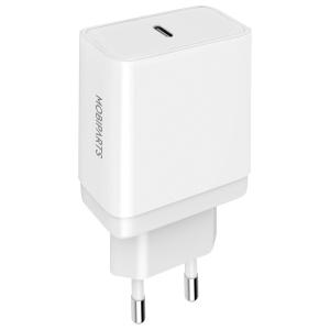 Mobiparts Wall Charger USB-C 20w White (with PD)