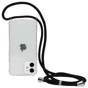 Mobiparts Lanyard Case Apple iPhone 12 Mini Black Cord