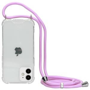 Mobiparts Lanyard Case Apple iPhone 12 Mini Violet Cord