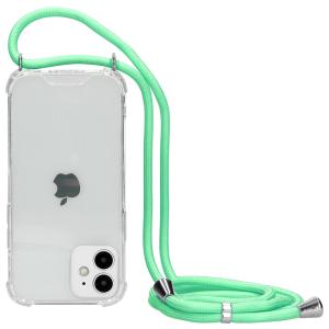 Mobiparts Lanyard Case Apple iPhone 12 Mini Green Cord