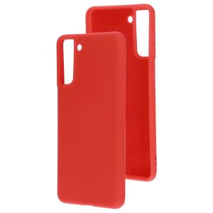 Mobiparts Silicone Cover Samsung Galaxy S21 Plus Scarlet Red