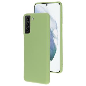 Mobiparts Silicone Cover Samsung Galaxy S21 Plus Pistache Green