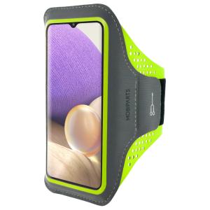 Mobiparts Comfort Fit Sport Armband Samsung Galaxy A32(2021)  5G Neon Green