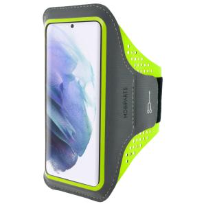 Mobiparts Comfort Fit Sport Armband Samsung Galaxy S21 Neon Green