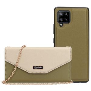 Casetastic Clutch Samsung Galaxy A42 (2020) Gold/Green