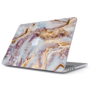 Burga Hard Case Apple Macbook Air 13 inch (2020) - Frozen Leaves