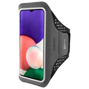 Mobiparts Comfort Fit Sport Armband Samsung Galaxy A22 5G (2021) Black