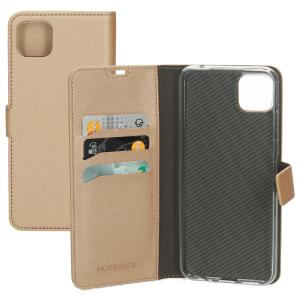 Mobiparts Saffiano Wallet Case Samsung Galaxy A22 5G (2021) Copper