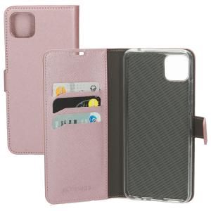 Mobiparts Saffiano Wallet Case Samsung Galaxy A22 5G (2021) Pink