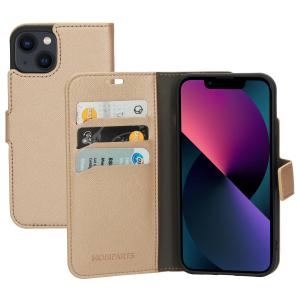 Mobiparts Saffiano Wallet Case Apple iPhone 13 Copper