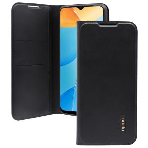 OPPO A15 Wallet Case Black