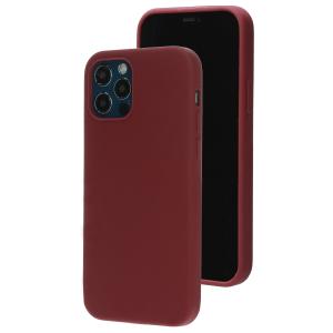 Mobiparts Silicone Cover Apple iPhone 12/12 Pro Plum Red