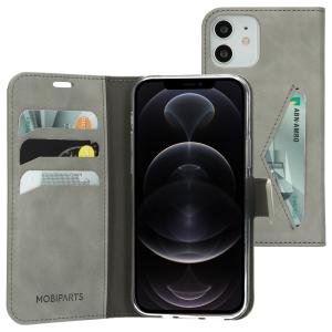 Mobiparts Classic Wallet Case Apple iPhone 12/12 Pro Granite Grey