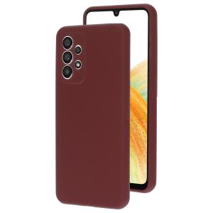 Mobiparts Silicone Cover Samsung Galaxy A33 5G (2022) Plum Red