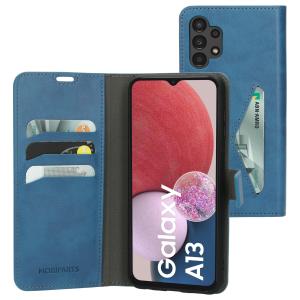 Mobiparts Classic Wallet Case Samsung Galaxy A13 4G (2022) Steel Blue