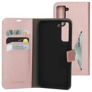 Mobiparts Classic Wallet Case Samsung Galaxy S21 FE (2022) Pink