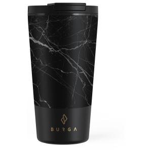 Burga Coffee Mug - Black Marble