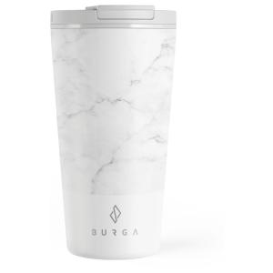 Burga Coffee Mug - White Marble