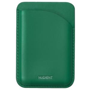 Nudient Card Holder 2022 Leather Emerald Green