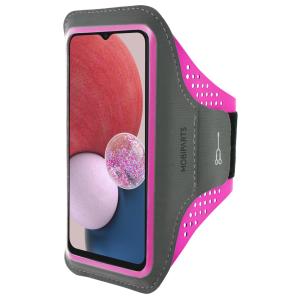 Mobiparts Comfort Fit Sport Armband Samsung Galaxy A13/A04s (2022) Neon Pink