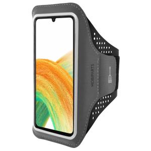 Mobiparts Comfort Fit Sport Armband Samsung Galaxy A33 5G (2021) Black