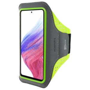 Mobiparts Comfort Fit Sport Armband Samsung Galaxy A53 5G (2022) Neon Green