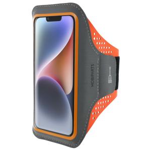 Mobiparts Comfort Fit Sport Armband Apple iPhone 14 Neon Orange