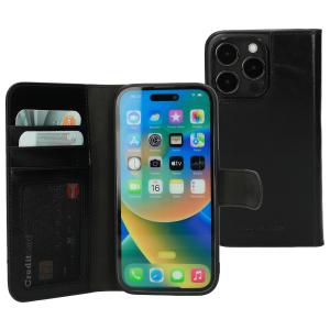 Mobiparts Excellent Wallet Case 2.0 Apple iPhone 14 Pro Jade Black