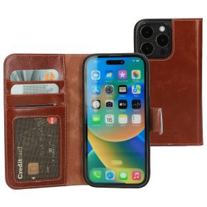 Mobiparts Excellent Wallet Case 2.0 Apple iPhone 14 Pro Oaked Cognac