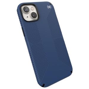 Speck Presidio2 Grip + MS Apple iPhone 14 Plus/15 Plus Coastal Blue -  with Microban